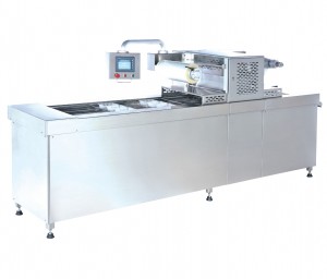 J-V057CA Automatic Tray Sealer with Vacuum and Gas Flushing