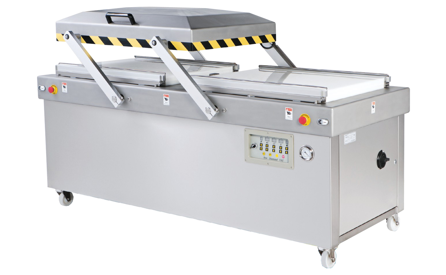 Automatische zware dubbele kamers vacuümverpakkingsmachine