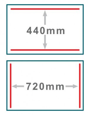 Frame : chamber，Red line : sealing