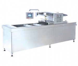 Seladora Automática de Bandeja J-V057CA com Vácuo e Injeção de Gás